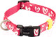 Миниатюра изображения товара Ошейник Beeztees 747127 (нейлоновый, розовый с сердечками)