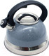 Миниатюра изображения товара Чайник со свистком Катунь КТ-133G (серый мрамор)