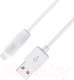 Миниатюра изображения товара Кабель Hoco X1 Rapid AM-8pin Lightning (1м, белый)