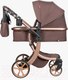 Миниатюра изображения товара Детская универсальная коляска Aimile Original New Gold 2 в 1 / NDG-3 (шоколадный)