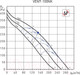 Миниатюра изображения товара Вентилятор радиальный Soler&Palau VENT-100NK / 5145889700