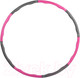 Миниатюра изображения товара Обруч хула-хуп Indigo Sport IN301 (розовый/серый)