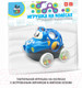 Миниатюра изображения товара Игрушка-каталка Bondibon Машинка Полиции / ВВ5216