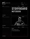 Миниатюра изображения товара Творческий блокнот Эксмо Storyboard Notebook. 16:9 для режиссера с раскадровками
