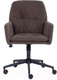 Миниатюра изображения товара Кресло офисное Tetchair Garda флок (коричневый)