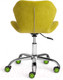Миниатюра изображения товара Кресло офисное Tetchair Selfi флок (оливковый)