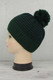 Миниатюра изображения товара Шапка детская Polesie 6С0841-Д43 (темная зелень, р. 53)