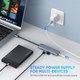 Миниатюра изображения товара USB-хаб Ugreen CM219-70336 (серый)