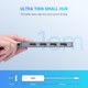 Миниатюра изображения товара USB-хаб Ugreen CM219-70336 (серый)