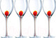 Миниатюра изображения товара Набор бокалов Luminarc Drip red C9510 (4шт)