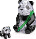 Миниатюра изображения товара 3D-пазл Crystal Puzzle Две панды / 90239