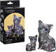 Миниатюра изображения товара 3D-пазл Crystal Puzzle Кошка / 90226 (черный)