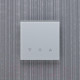 Миниатюра изображения товара Диммер DeLUMO Senso 9006 одноканальный сенсорный трехклавишный (серый металлик)