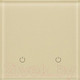 Миниатюра изображения товара Выключатель DeLUMO Senso 1015 двухканальный сенсорный (светло-бежевый)