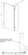 Миниатюра изображения товара Душевая стенка Ambassador Walk-In 90x25x200 / 15031105