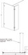 Миниатюра изображения товара Душевая стенка Ambassador Walk-In 100x25x200 / 15031106
