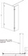 Миниатюра изображения товара Душевая стенка Ambassador Walk-In 110x25x200 / 15031107