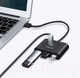 Миниатюра изображения товара USB-хаб Ugreen CR113 / 20291 (черный)