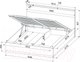 Миниатюра изображения товара Двуспальная кровать Интерлиния Loft LT-К160 160x200 (дуб золотой/антрацит)