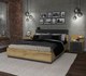 Миниатюра изображения товара Двуспальная кровать Интерлиния Loft LT-К160 160x200 (дуб золотой/антрацит)