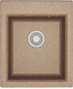Миниатюра изображения товара Мойка кухонная Акватон Линеа 43 песочный (1A732932LW220)