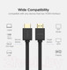 Миниатюра изображения товара Кабель Ugreen HD104 / 10106 (1м, черный)