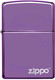 Миниатюра изображения товара Зажигалка Zippo Classic / 24747ZL (фиолетовый)