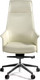 Миниатюра изображения товара Кресло офисное Norden Бордо / A1918 (кожа слоновая кость)