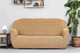 Миниатюра изображения товара Чехол на 3-х местный диван Софатэкс Стандарт ПО-6 Венеция без оборки / 01214 (кофе с молоком)