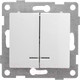 Миниатюра изображения товара Выключатель Gusi Electric Bravo С10В28-001 (белый)