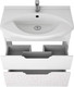 Миниатюра изображения товара Тумба под умывальник Dreja Laguna Plus 105 / 99.0108 (белый глянец)