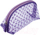 Миниатюра изображения товара Косметичка Dewal Beauty Горох / BG-12 (фиолетовый)