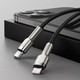 Миниатюра изображения товара Кабель Baseus Lightning - USB Type-C / CATLJK-A01 (1м, черный)