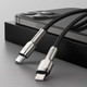 Миниатюра изображения товара Кабель Baseus Lightning - USB Type-C / CATLJK-B01 (2м, черный)