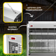 Миниатюра изображения товара Уничтожитель насекомых KomarOFF GC1-60W