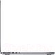 Миниатюра изображения товара Ноутбук Apple MacBook Pro 16" M1 Pro 2021 512GB / MK183 (серый космос)