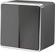 Миниатюра изображения товара Выключатель Werkel Gallant W5020204 / a051336 (графит рифленый)