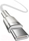 Миниатюра изображения товара Кабель Baseus Cafule Type-C to Type-C / CATJK-C02 (1м, белый)