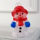 Миниатюра изображения товара Световая фигурка Luazon Снеговичок на батарейках 5037530