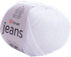 Миниатюра изображения товара Пряжа для вязания Yarnart Jeans 55% хлопок, 45% полиакрил / 62 (160м, белый)