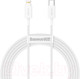 Миниатюра изображения товара Кабель Baseus Superior Type-C To Lightning / CATLYS-C02 (2м, белый)