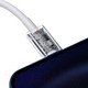 Миниатюра изображения товара Кабель Baseus Superior Type-C To Lightning / CATLYS-C02 (2м, белый)