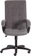 Миниатюра изображения товара Кресло офисное Tetchair Trendy флок/ткань (серый)