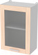 Миниатюра изображения товара Шкаф навесной для кухни Интерлиния Компо ВШ50ст-720-1дв (дуб молочный)