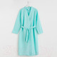 Миниатюра изображения товара Халат Экономь и я 5045789 (р.50-52, небесный)