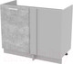 Миниатюра изображения товара Шкаф под мойку Интерлиния Компо НШ108-М.П (бетон)