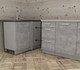 Миниатюра изображения товара Шкаф под мойку Интерлиния Компо НШ108-М.П (бетон)