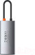 Миниатюра изображения товара USB-хаб Baseus Metal Gleam Series / CAHUB-CY0G (серый)