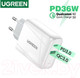 Миниатюра изображения товара Зарядное устройство сетевое Ugreen CD170 / 60468 (белый)
