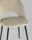 Миниатюра изображения товара Стул Stool Group Меган / AV 415-H07-08(P) (велюр бежевый)